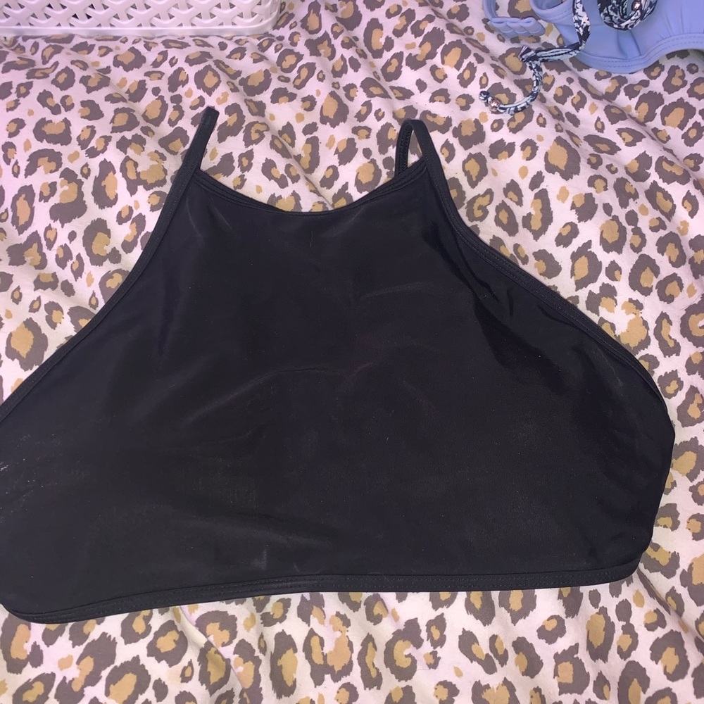 aerie high neck bikini